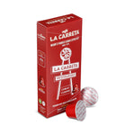 Load image into Gallery viewer, Café La Carreta Cuban espresso capsules, 10-count box, Nespresso Original Line compatible
