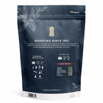 Load image into Gallery viewer, Back of the Mazzucco ground coffee bag showing brewing icons and the flavor profile chart
