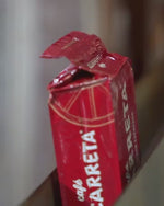 Load and play video in Gallery viewer, Café La Carreta ground coffee brick pack, opened at the top
