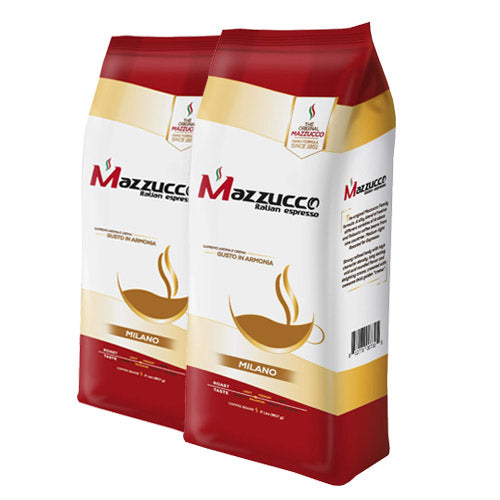 Mazzucco Italian Whole Bean Coffee 2lb (2 Pack)