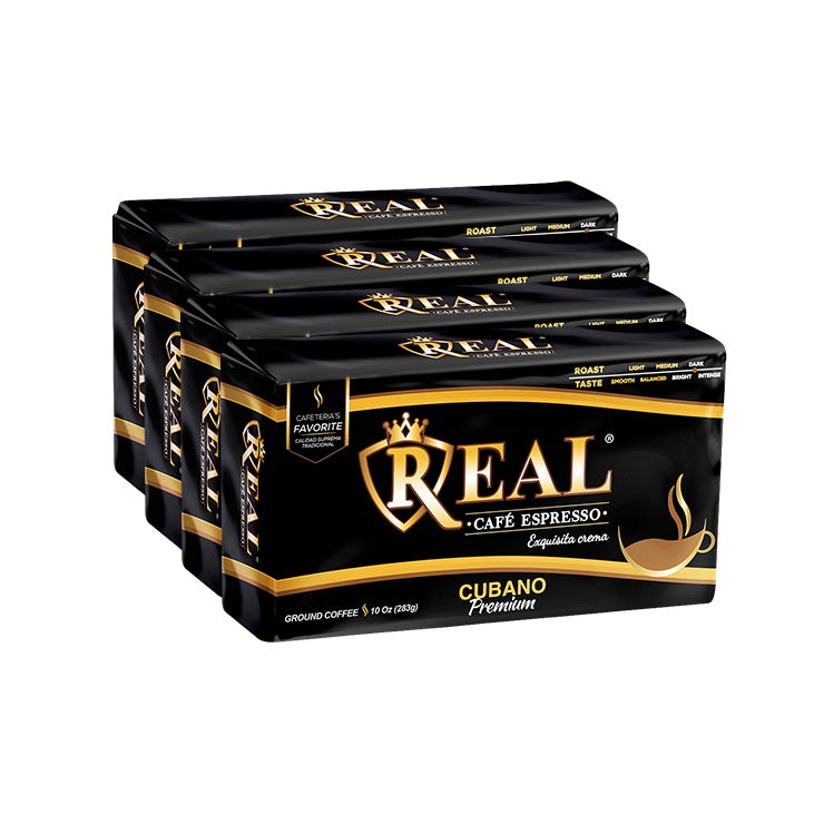 Café Real Ground Coffee 10oz (4 Pack)
