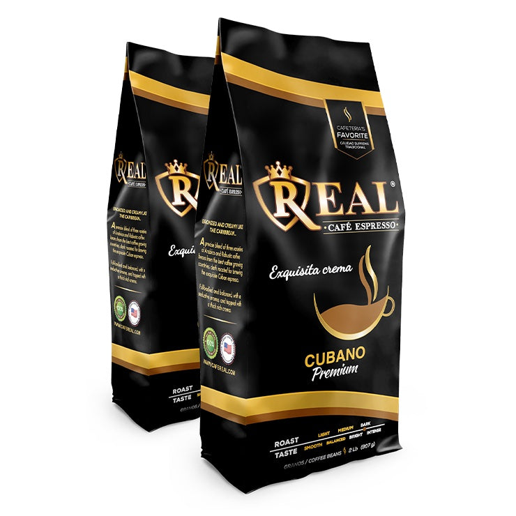 Café Real Whole Bean Coffee 2lb (2 Pack)